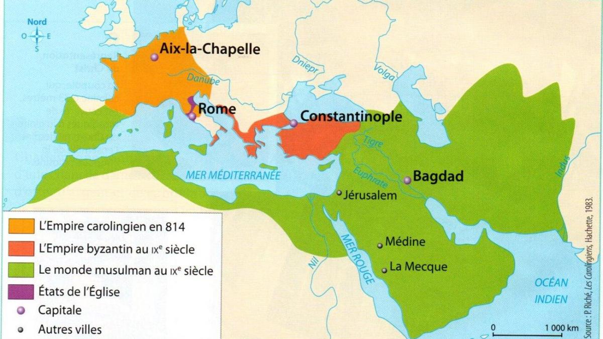 3 empires au ixe